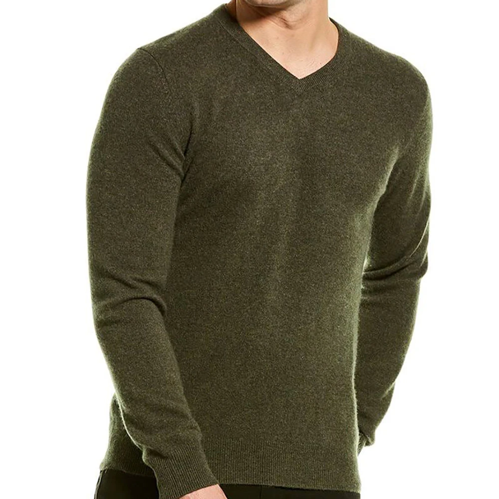Cashmere V-Neck 7 Cashmere V-Neck - Image 5