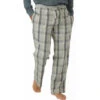 Flannel Pant - Grey/Blue -Boutique Sports Fashion Store c1m58stl5