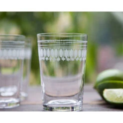 Crystal Tumblers Set Of 6