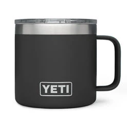 Yeti Rambler Mug 14oz -Boutique Sports Fashion Store yrammug black